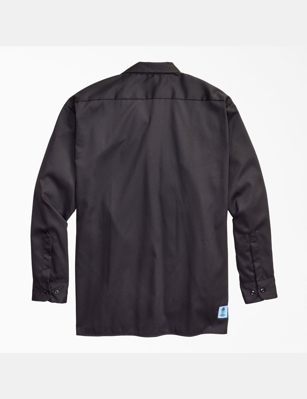 Black Dickies Estevan Oriol x Original Twill Long Sleeve Work Shirts | 174ZHQMVN