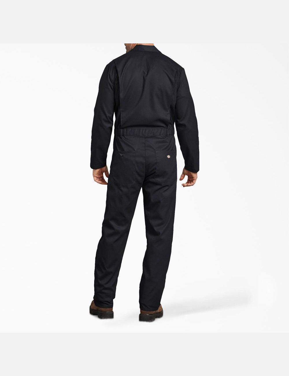 Black Dickies FLEX Long Sleeve Coveralls & Overalls | 425MKSQJO