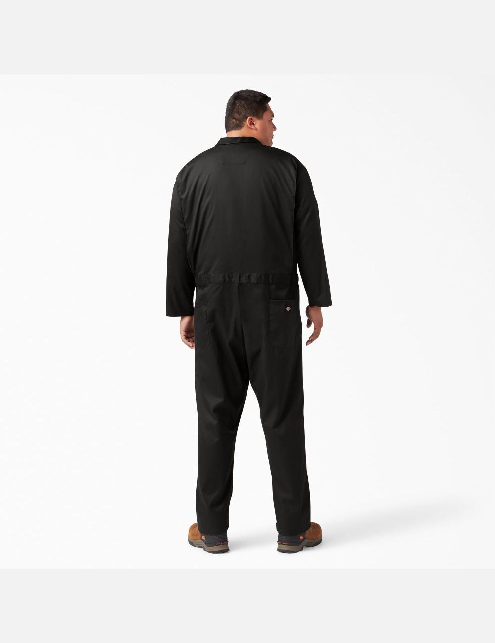 Black Dickies FLEX Long Sleeve Coveralls & Overalls | 425MKSQJO