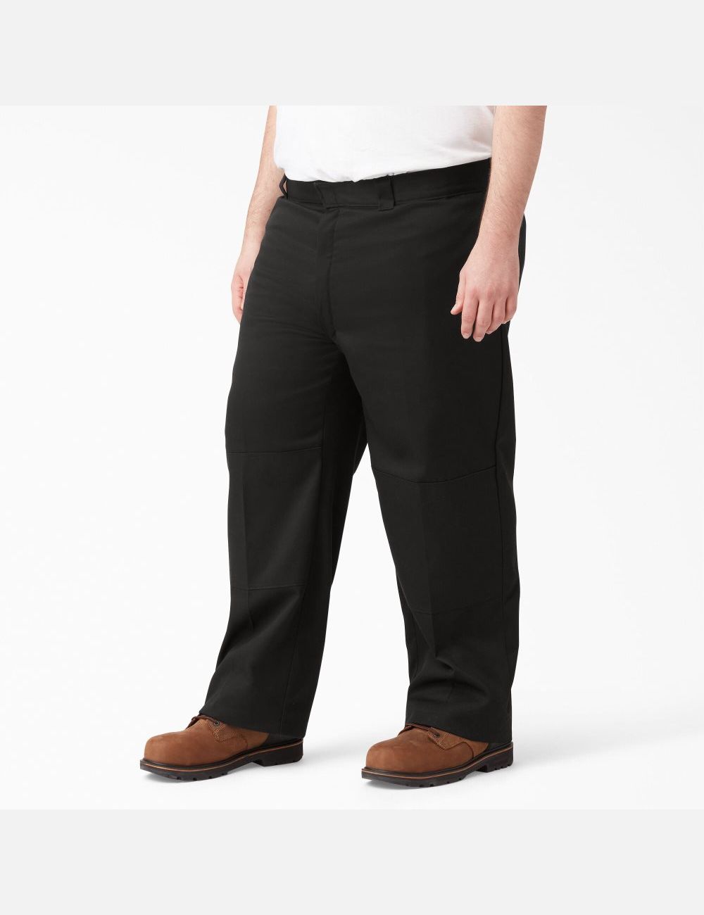 Black Dickies FLEX Loose Double Knee Pants | 394PVMRFY