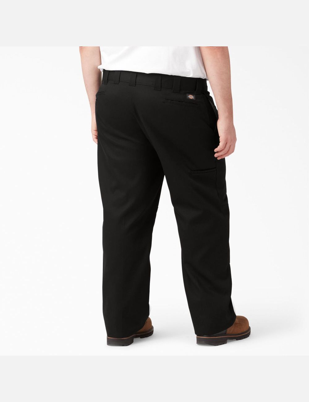 Black Dickies FLEX Loose Double Knee Pants | 394PVMRFY