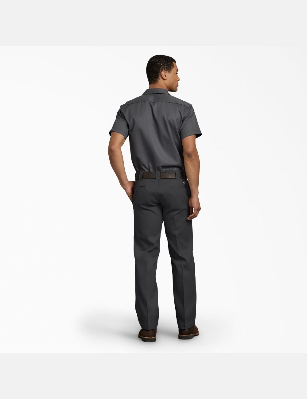 Black Dickies FLEX Slim Fit Straight Leg Work Pants | 301CGLEXH