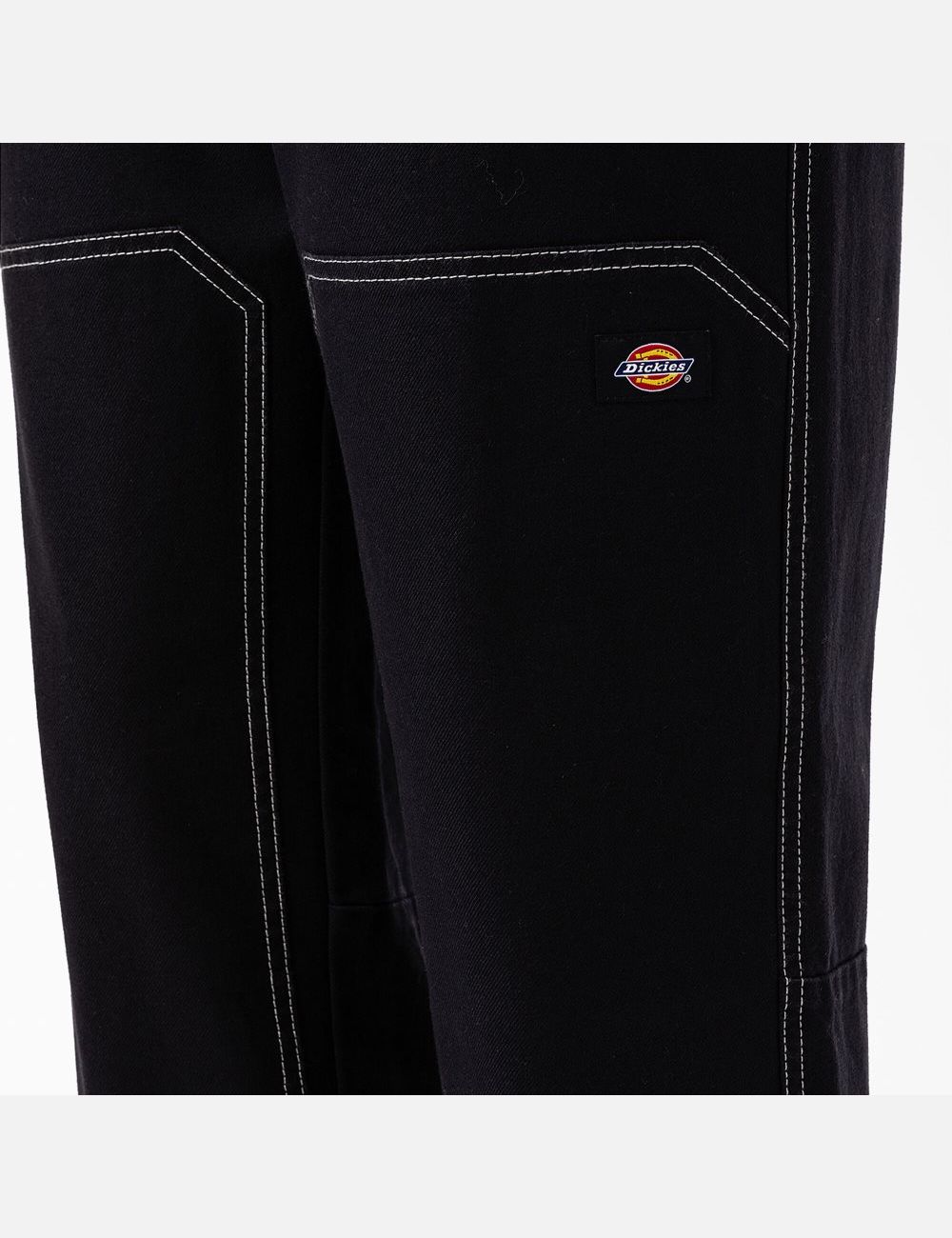 Black Dickies Florala Double Knee Pants | 627DCSYXG