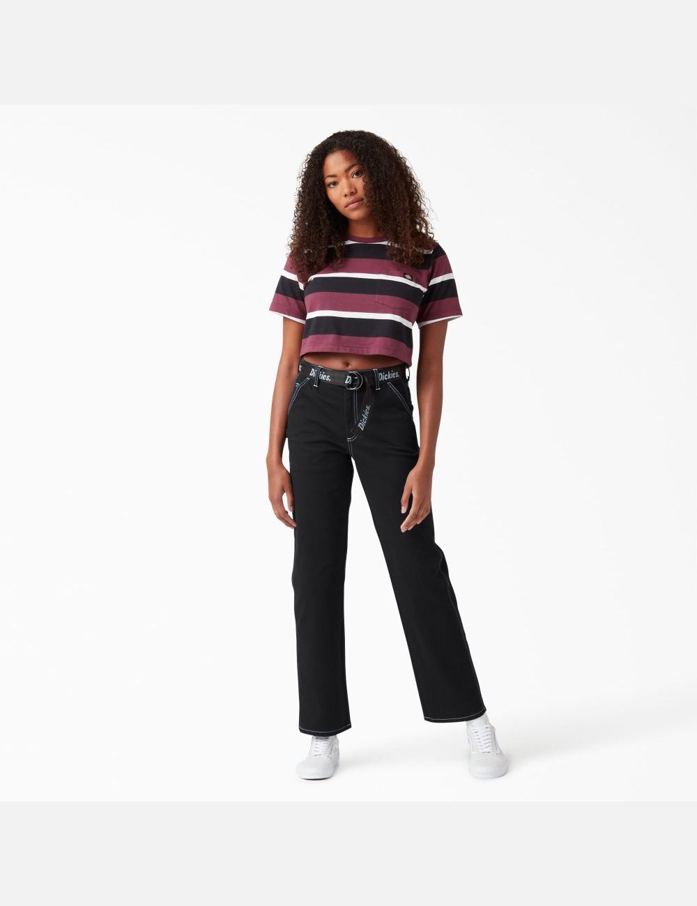 Black Dickies High Waisted Carpenter Pants | 409IPVECQ