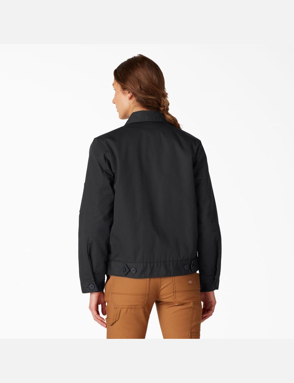 Black Dickies Insulated Eisenhower Coats & Jackets | 172ZQHTUV