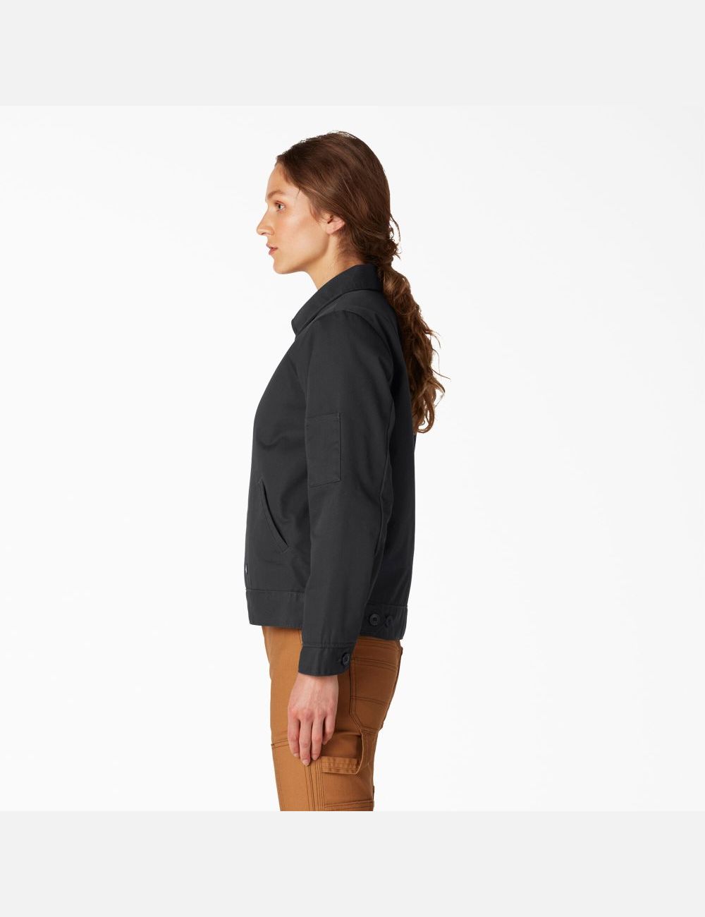 Black Dickies Insulated Eisenhower Coats & Jackets | 172ZQHTUV