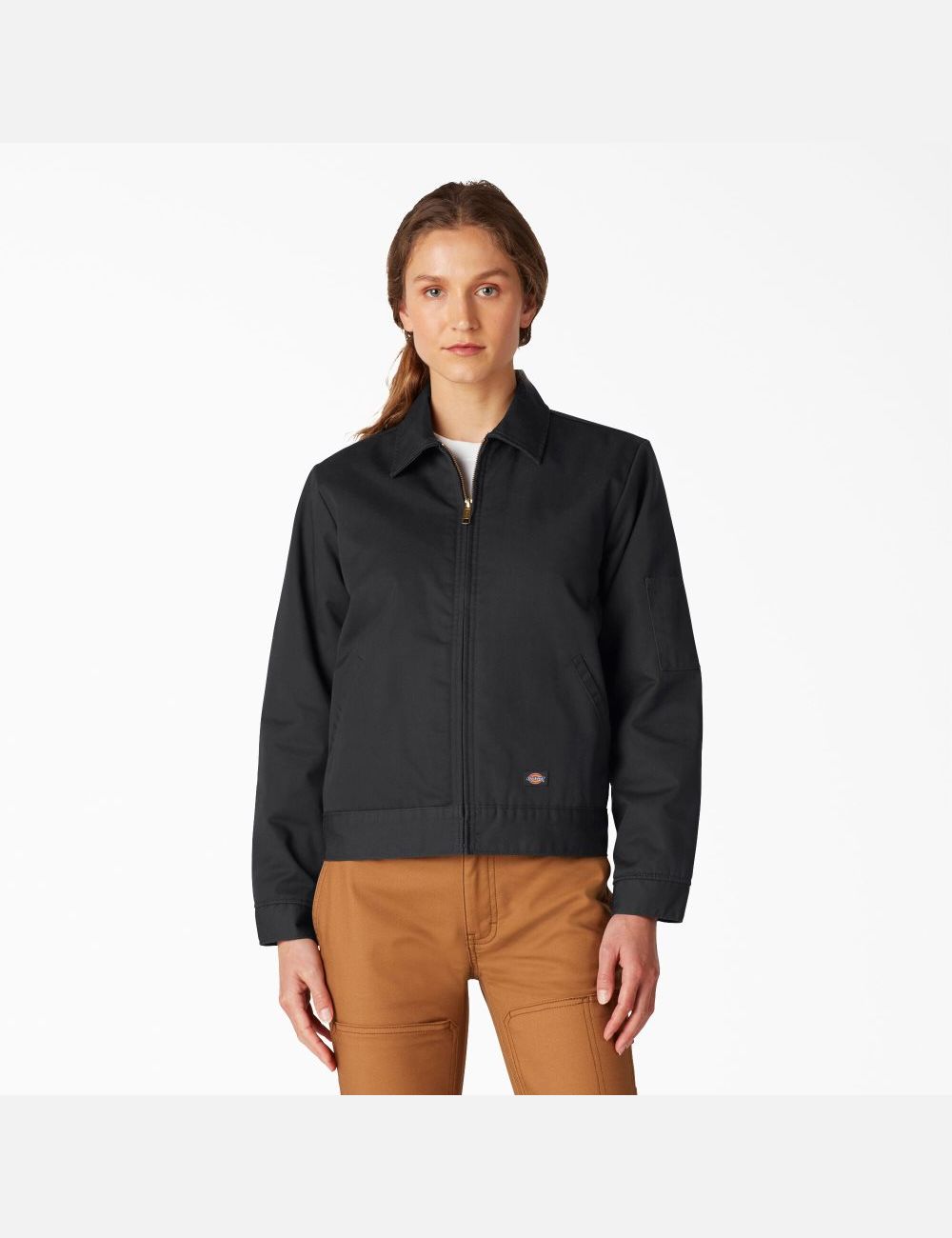 Black Dickies Insulated Eisenhower Coats & Jackets | 172ZQHTUV