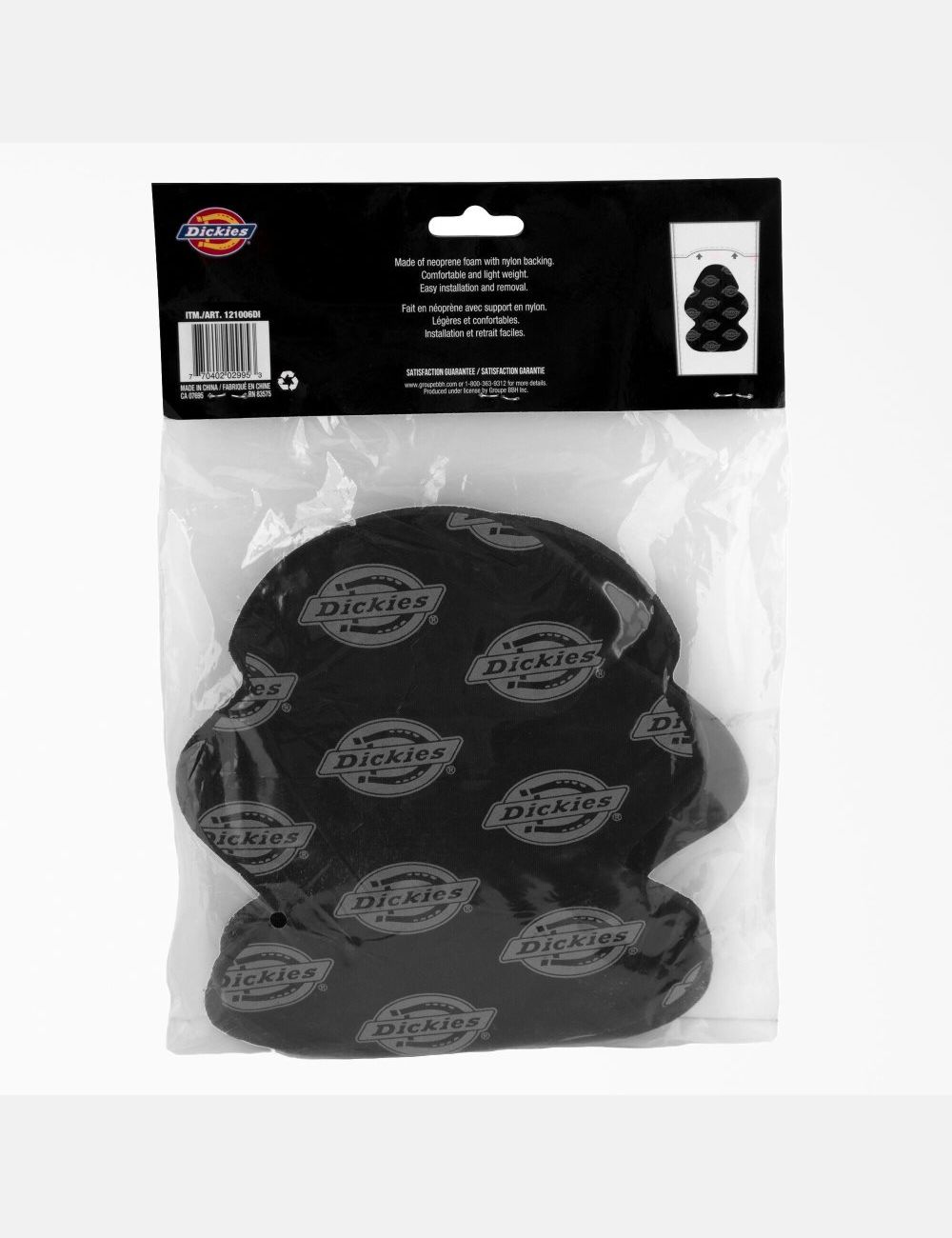 Black Dickies Lightweight Foam Knee Pads | 895JBCINY