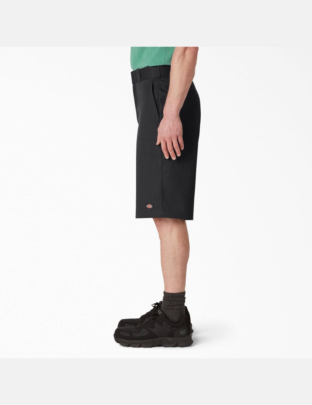 Black Dickies Loose Fit Flat Front Shorts | 653VSRPCY