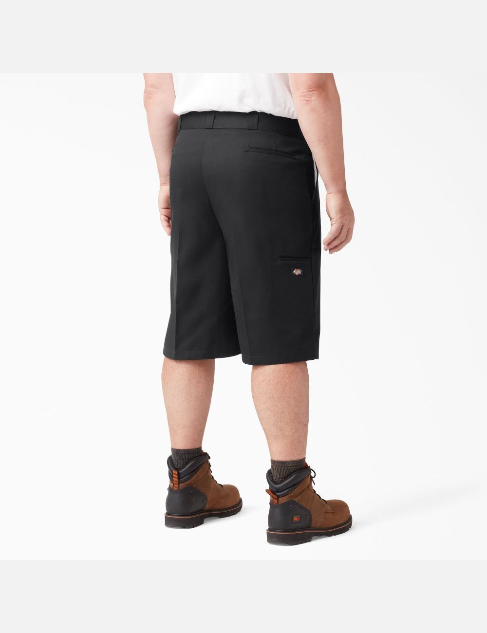 Black Dickies Loose Fit Flat Front Shorts | 653VSRPCY