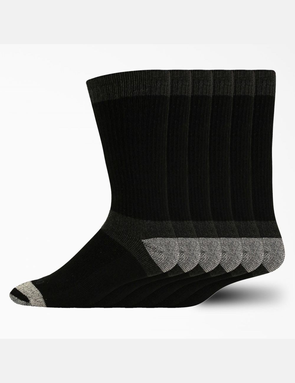 Black Dickies Max Cushion Crew Socks | 854XQVWPT