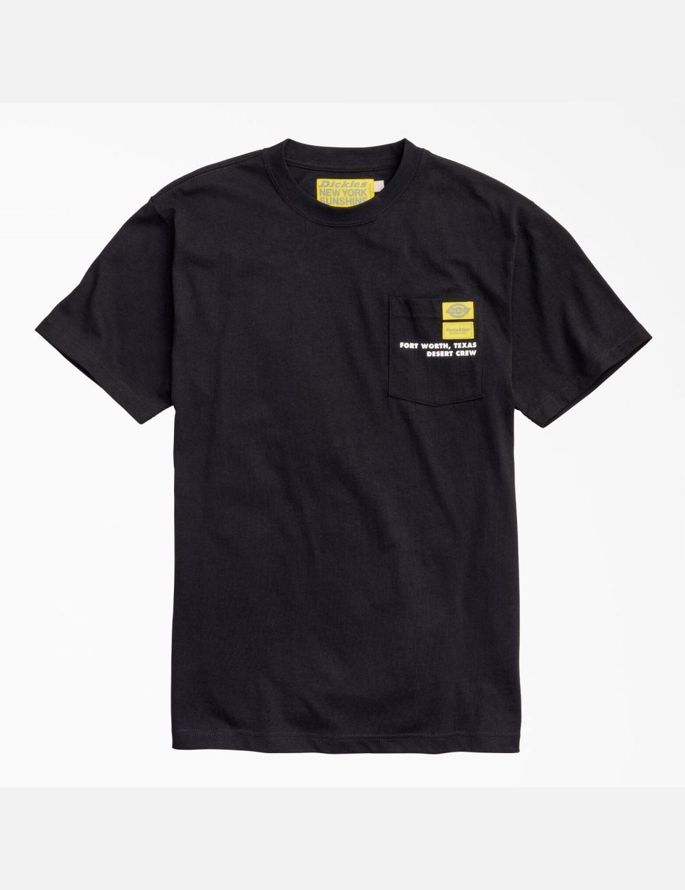 Black Dickies New York Sunshine x Install Team T-Shirts | 908BYJXRO