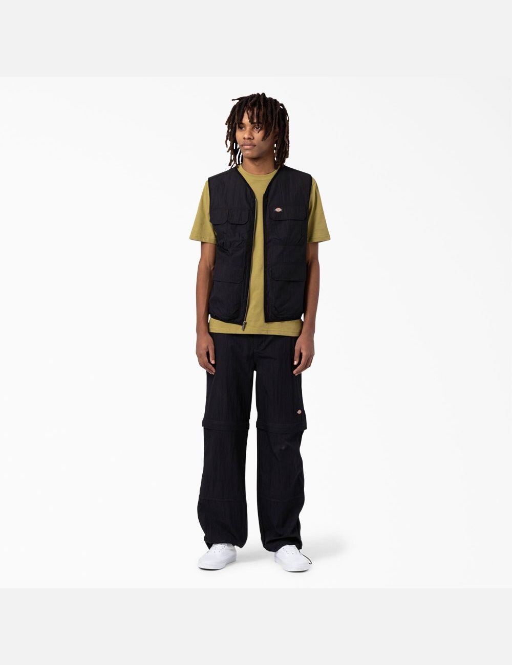 Black Dickies Pacific Convertible Pants | 749IGTKCD