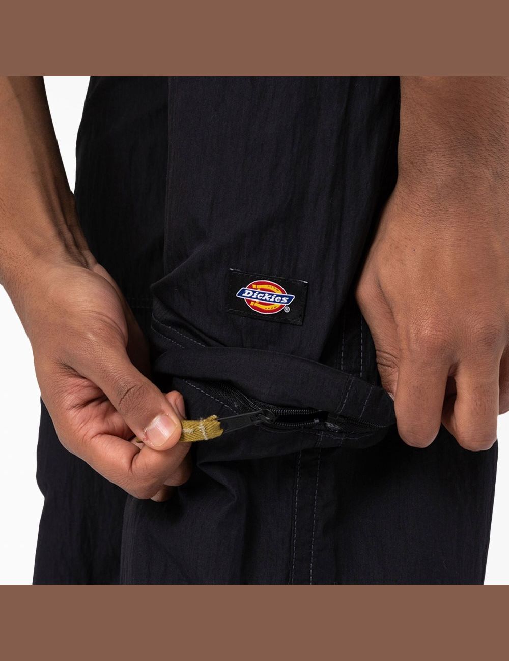 Black Dickies Pacific Convertible Pants | 749IGTKCD