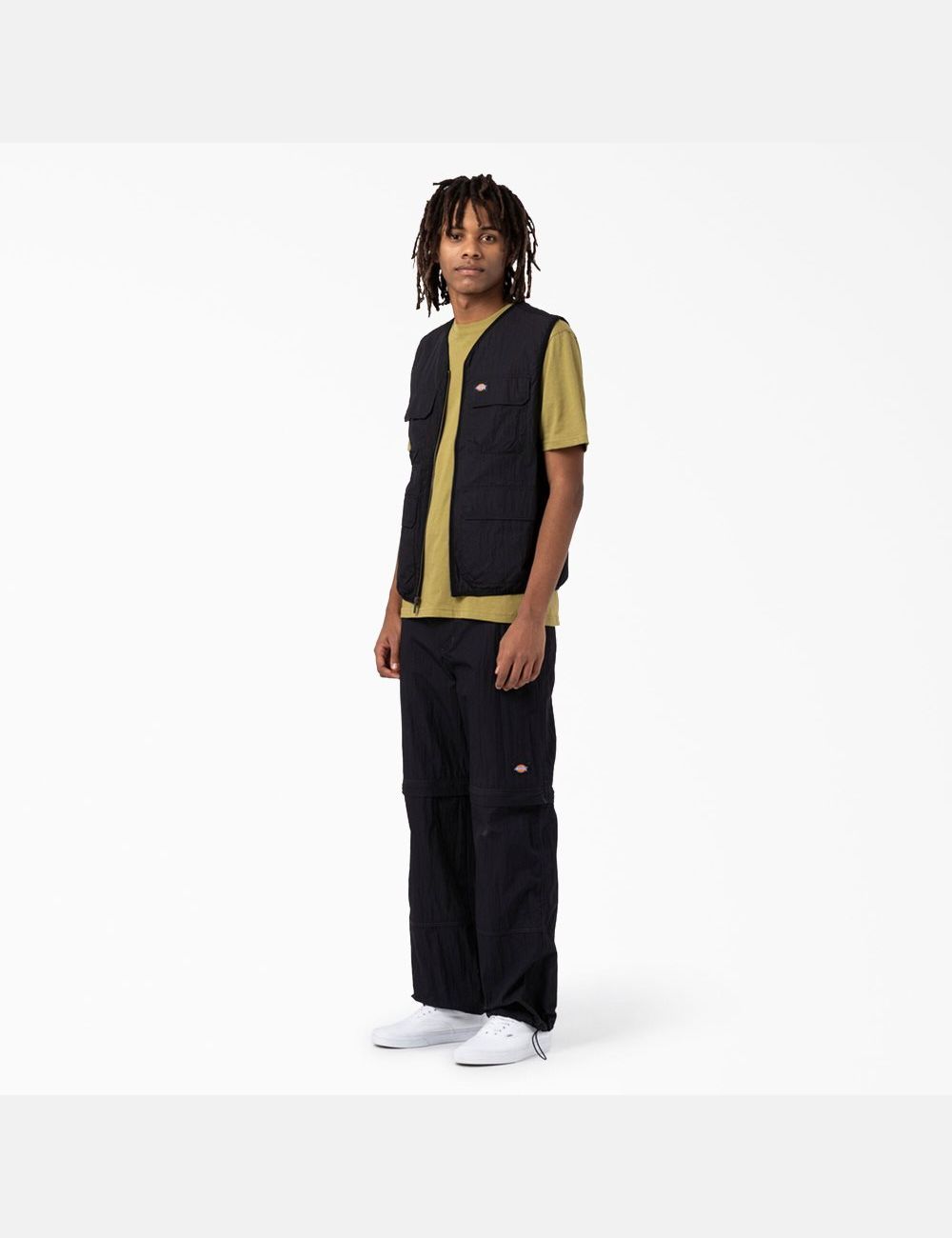 Black Dickies Pacific Utility Vests | 684ZARVYF