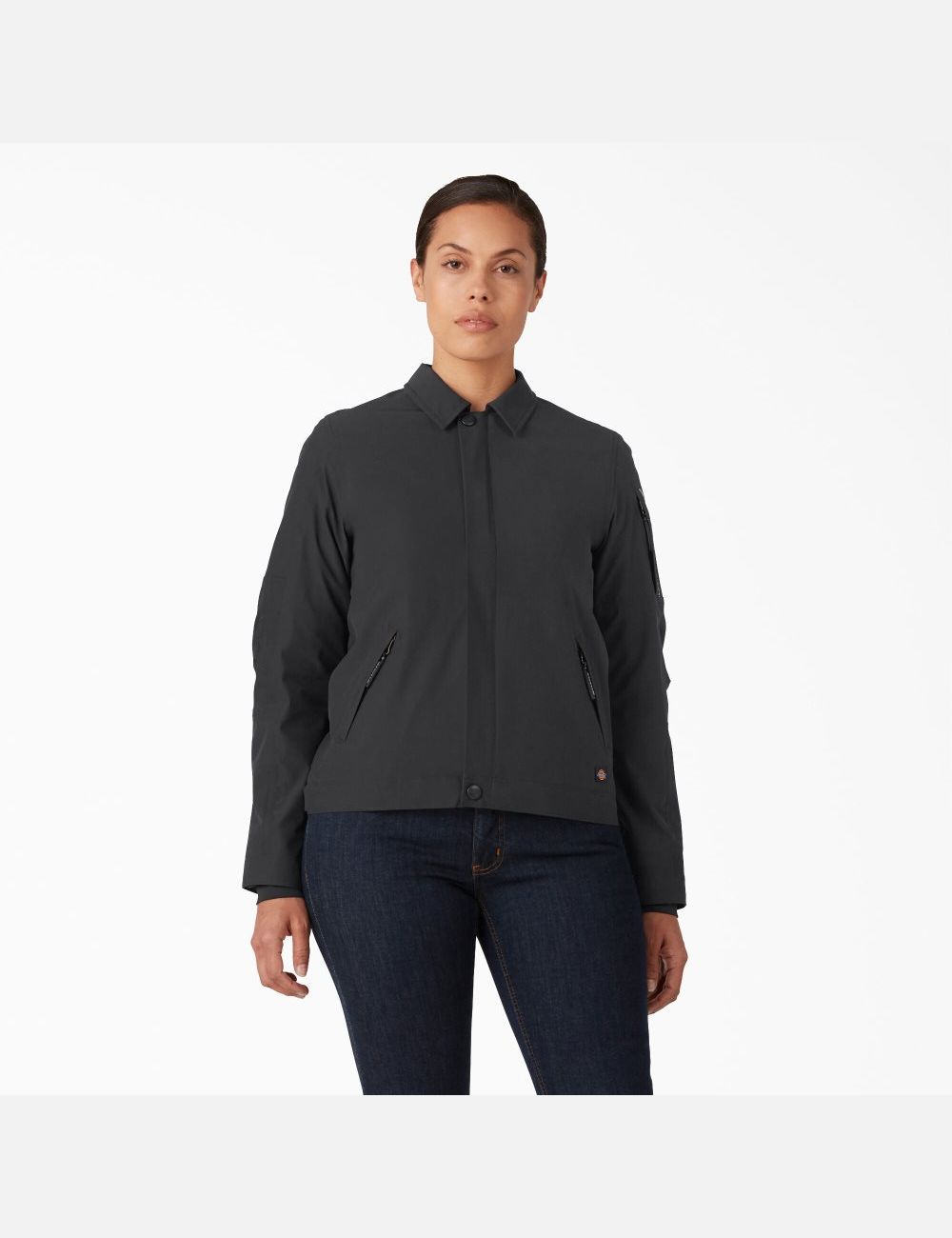 Black Dickies Performance Eisenhower Waterproof Coats & Jackets | 694YAOGIX