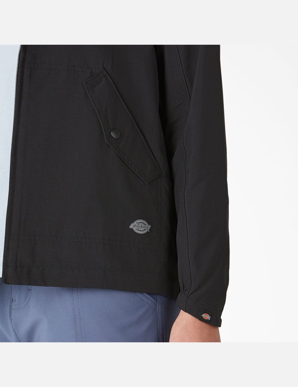 Black Dickies Performance Hooded Coats & Jackets | 823YQKOMP