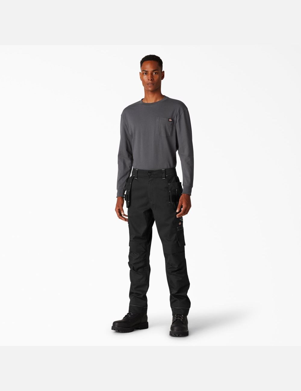 Black Dickies Performance Workwear Universal Holster Cargo Pants | 281FPOVLU