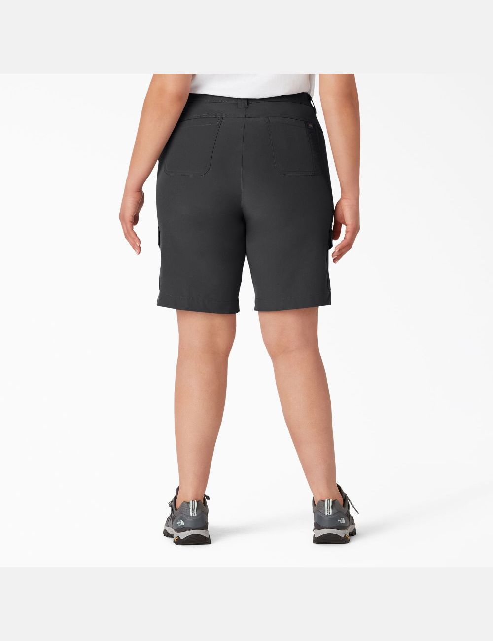 Black Dickies Plus Cooling Cargo Shorts | 245KTSODH