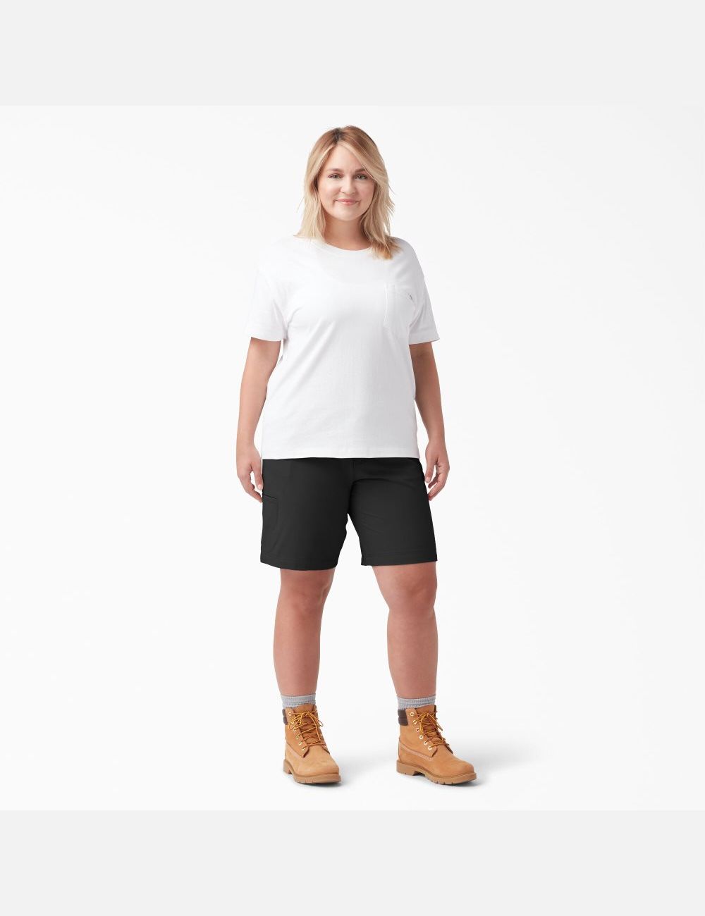 Black Dickies Plus Cooling Shorts | 081TIYUNA