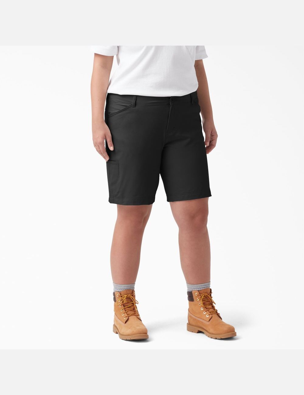 Black Dickies Plus Cooling Shorts | 081TIYUNA