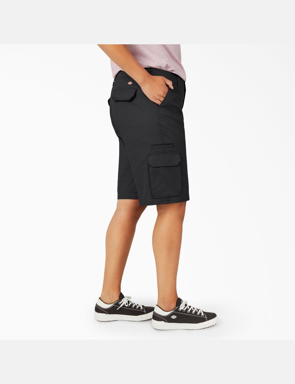 Black Dickies Plus Relaxed Fit Cargo Shorts | 534SBXPUI