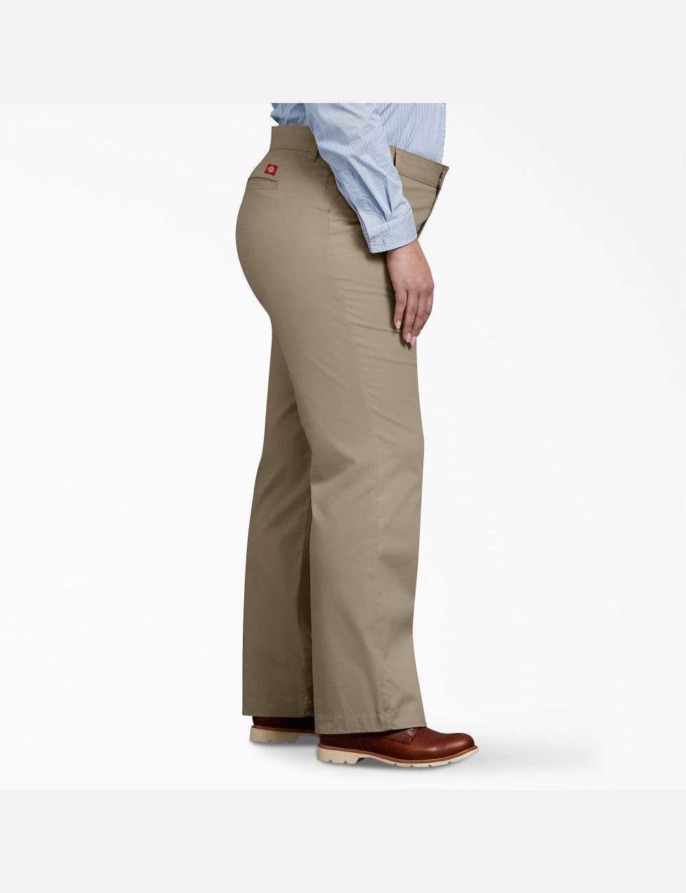 Black Dickies Plus Relaxed Fit Straight Leg Work Pants | 645RQLEFO