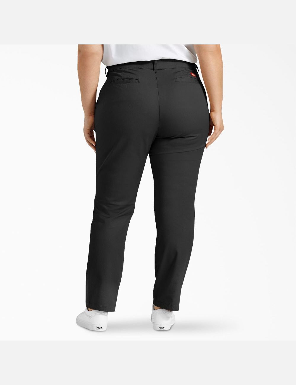 Black Dickies Plus Straight Pants | 413OZBEQI