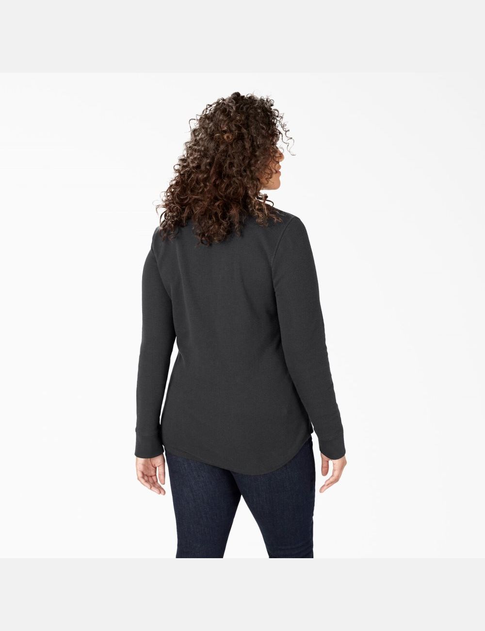 Black Dickies Plus Thermal Tops | 723QAJGUR