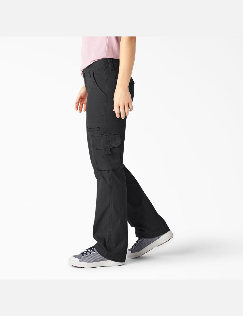 Black Dickies Relaxed Cargo Pants | 714OVEICN