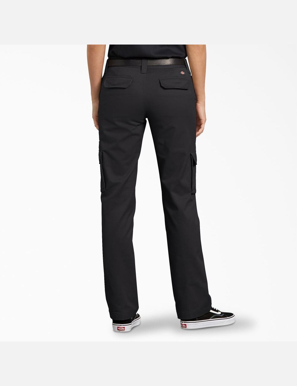 Black Dickies Relaxed Fit Cargo Pants | 159ZMYODR