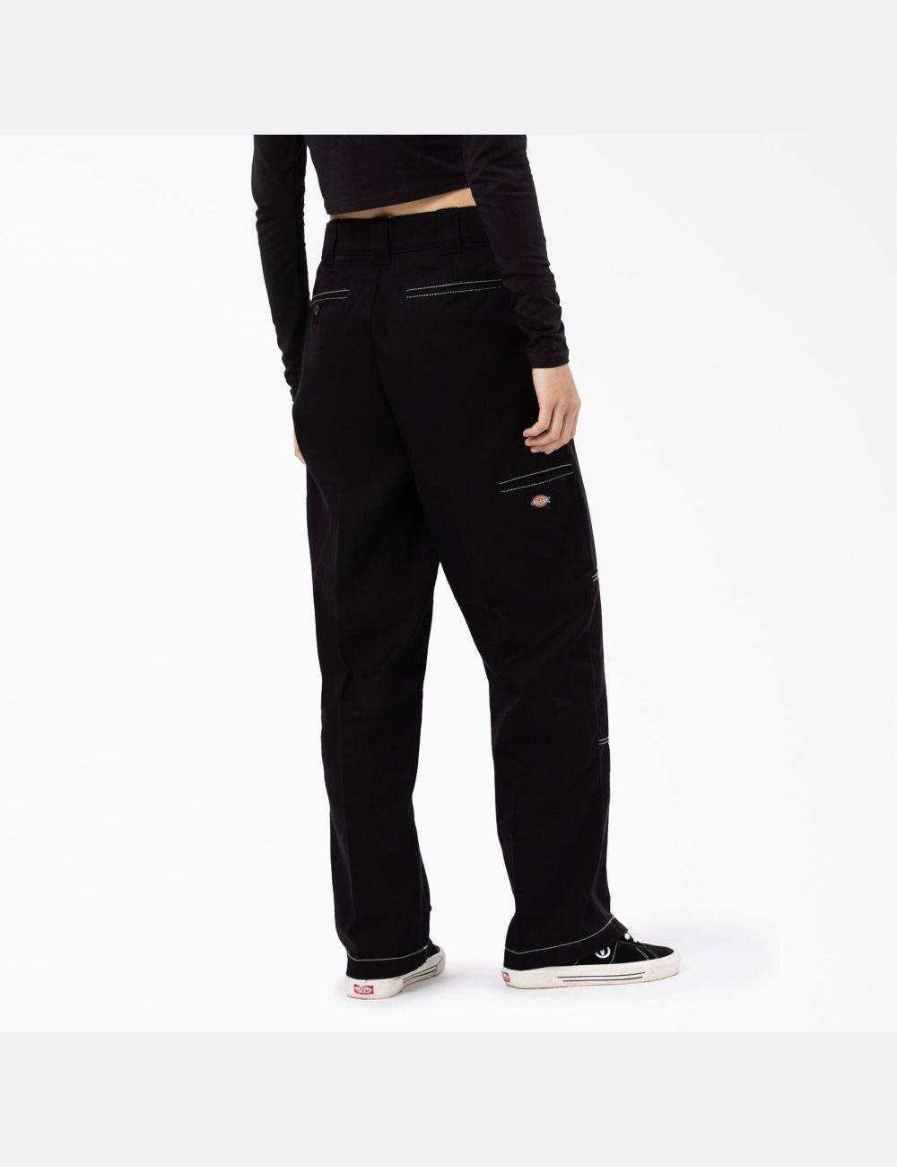 Black Dickies Sawyerville Double Knee Pants | 270VRHKTP