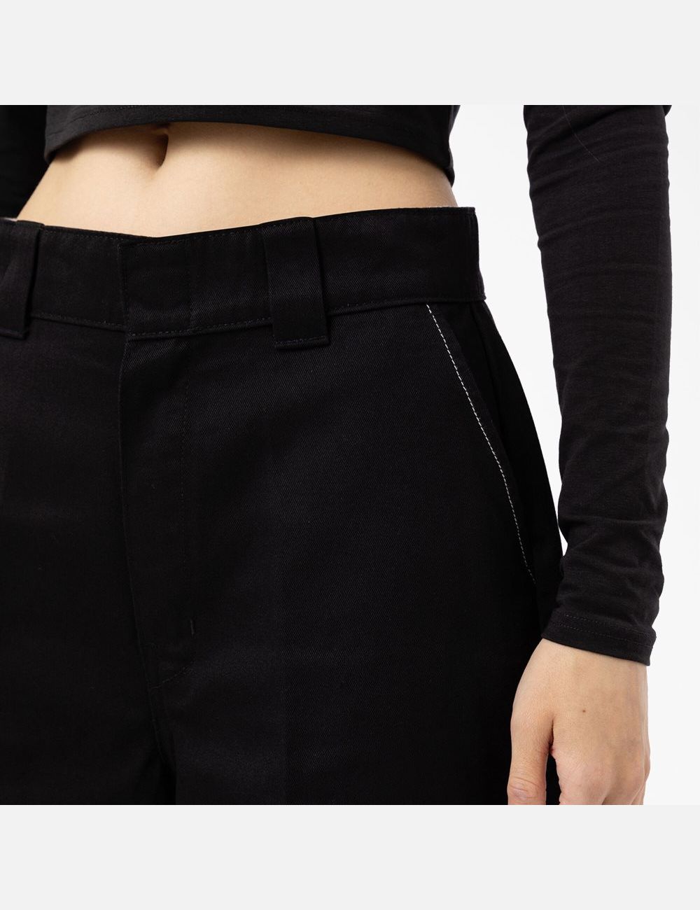 Black Dickies Sawyerville Double Knee Pants | 270VRHKTP