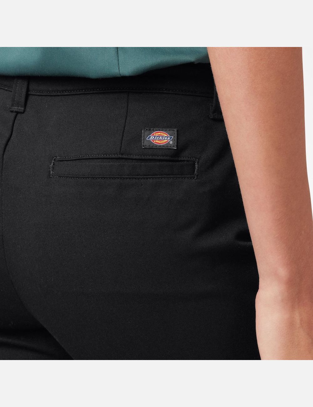 Black Dickies Skinny Twill Pants | 806BDPFQW