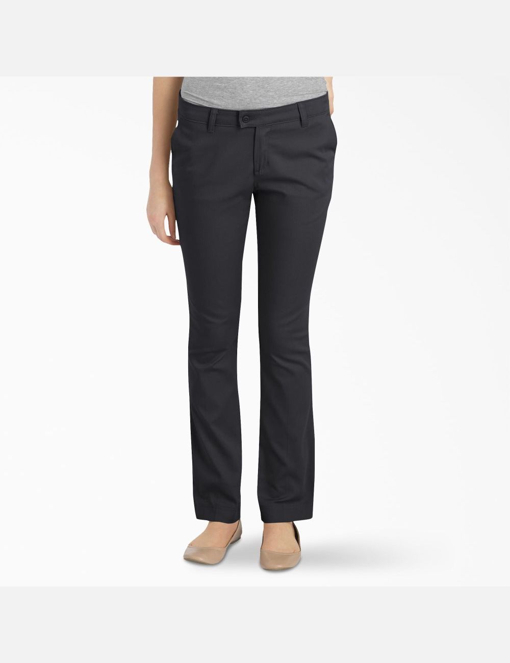 Black Dickies Slim Fit Pants Juniors | 687SOHELZ