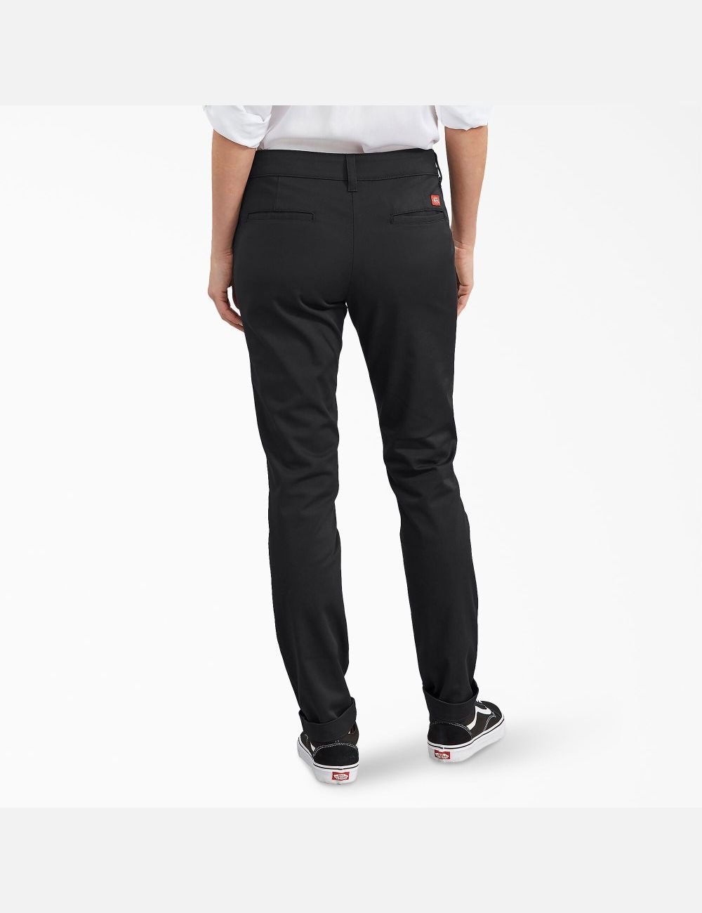 Black Dickies Stretch Twill Pants | 143REXJVZ