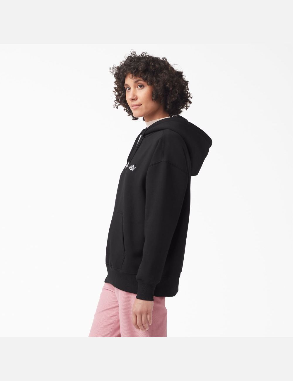 Black Dickies Summerdale Relaxed Fit Hoodies | 345RPEMBN