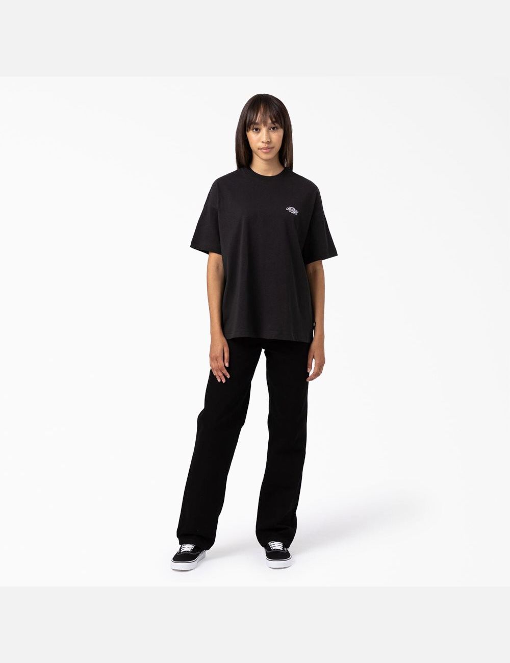 Black Dickies Summerdale Short Sleeve T-Shirts | 157AQFPRN