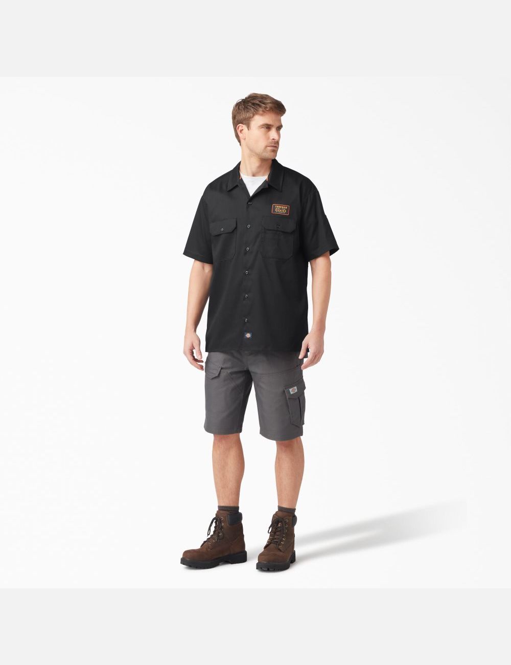 Black Dickies Traeger x Ultimate Grilling T-Shirts | 462EQSLTO