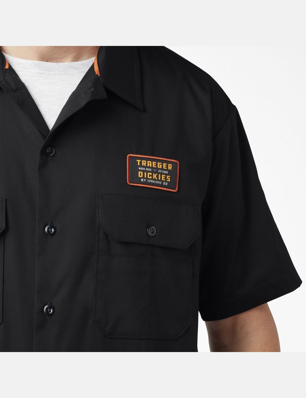 Black Dickies Traeger x Ultimate Grilling T-Shirts | 462EQSLTO