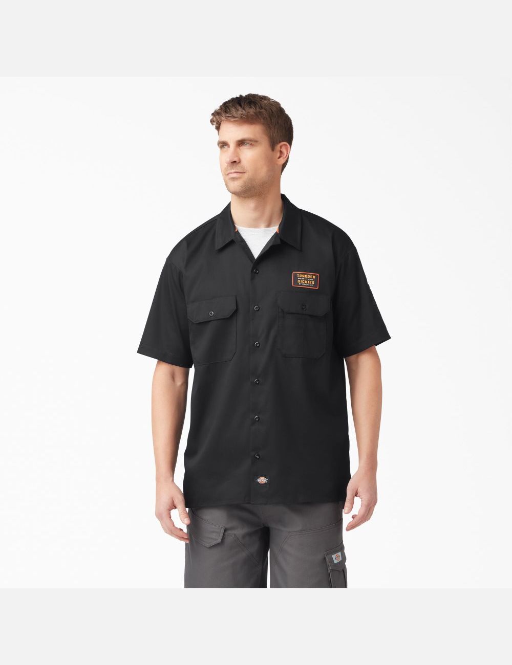 Black Dickies Traeger x Ultimate Grilling T-Shirts | 462EQSLTO