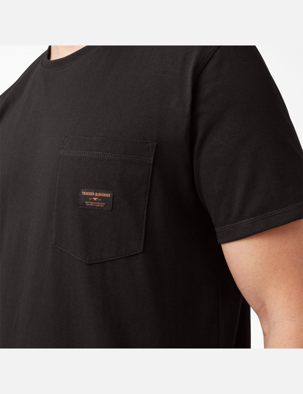 Black Dickies Traeger x Ultimate Grilling T-Shirts | 981RENUCM