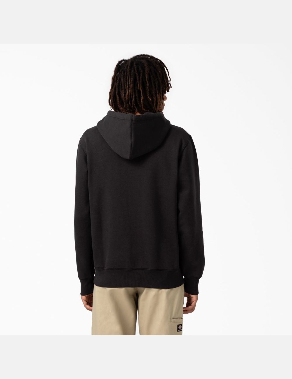 Black Dickies Union Springs Logo Hoodies | 902HUGLAC