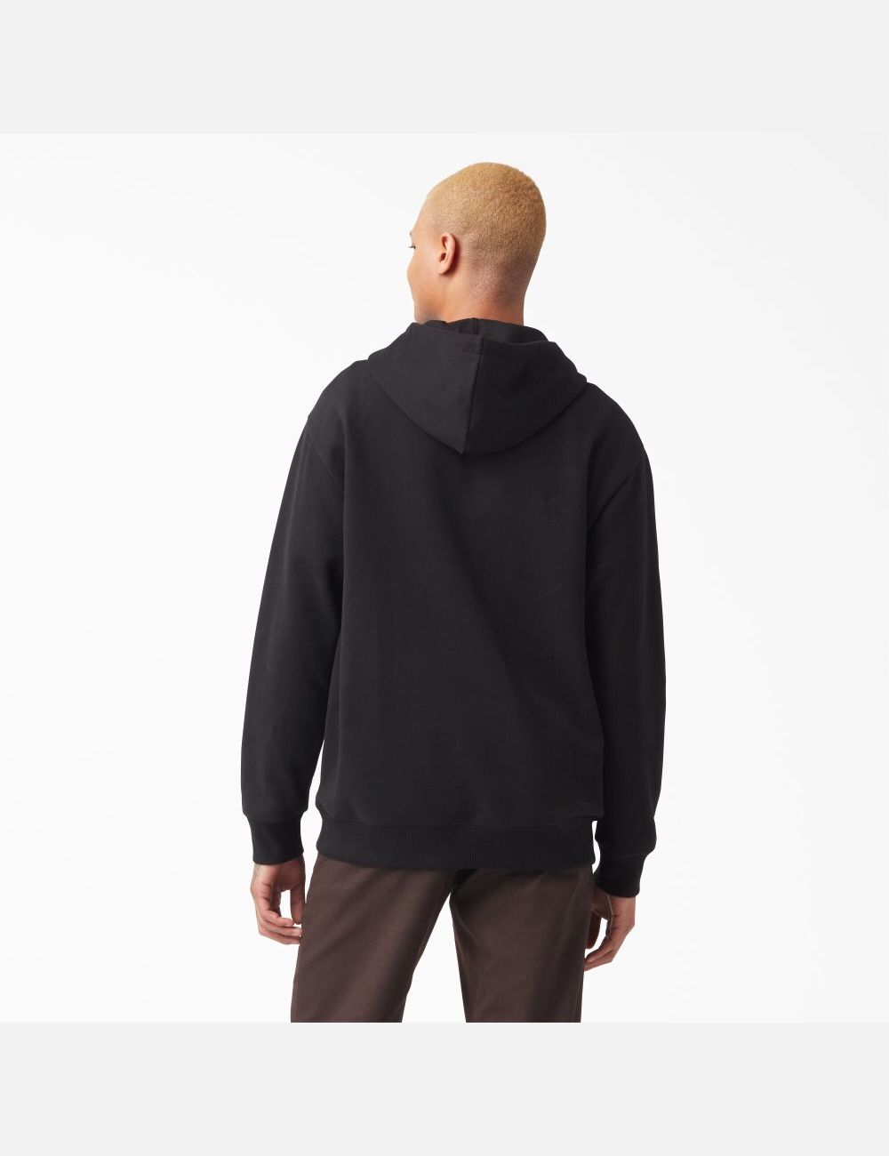 Black Dickies Vincent Alvarez Embroidered Hoodies | 471NBULKA