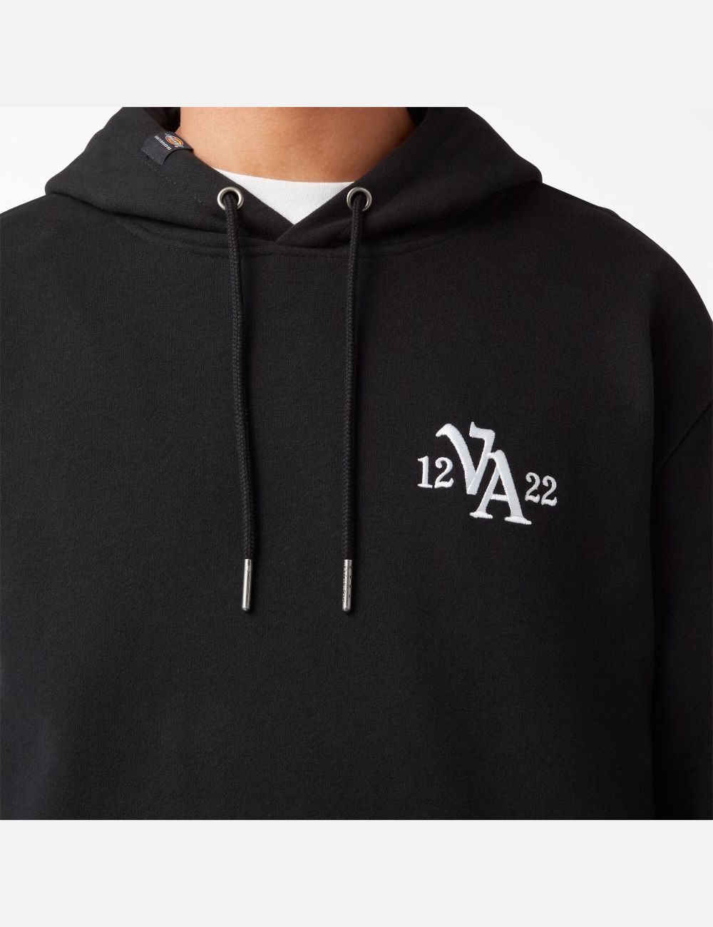 Black Dickies Vincent Alvarez Embroidered Hoodies | 471NBULKA