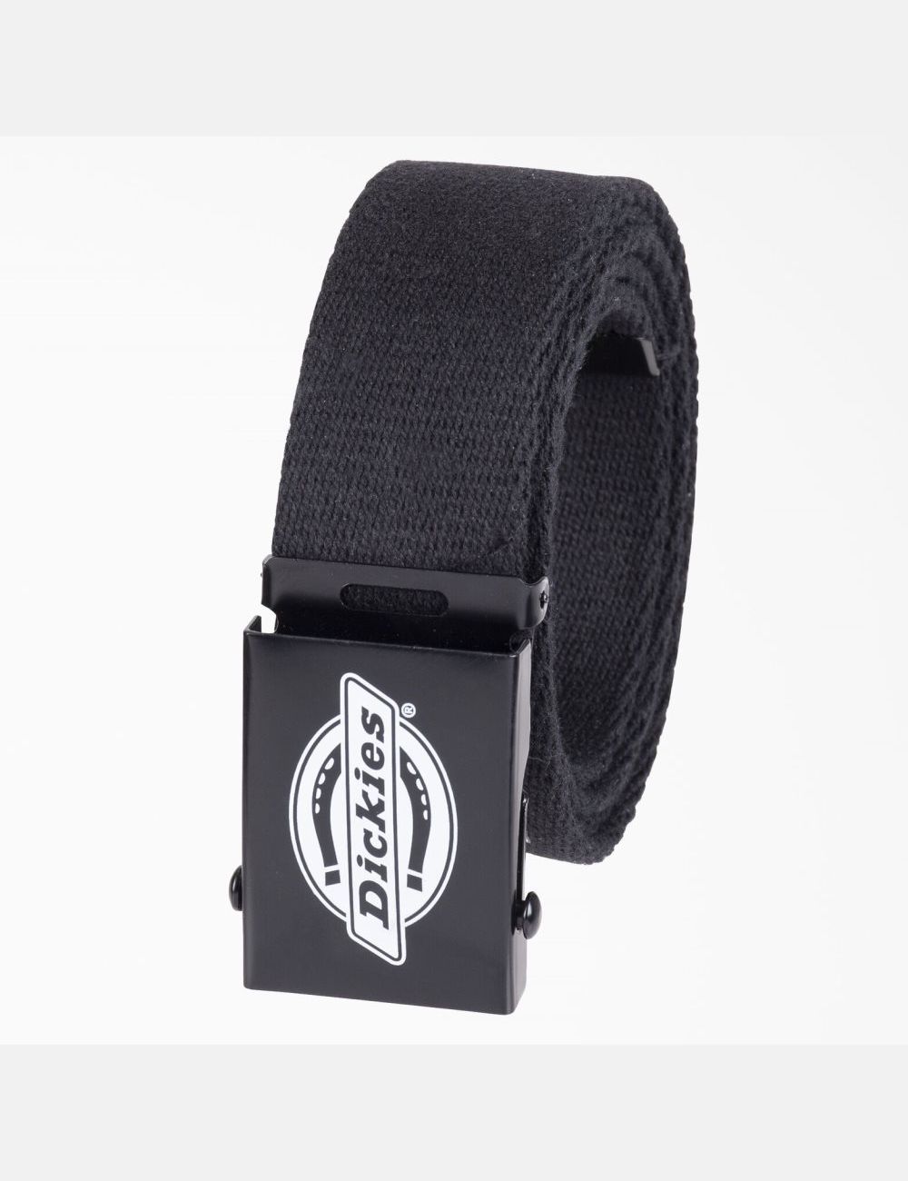 Black Dickies Web Logo Belts & Suspenders | 964FMCAHK