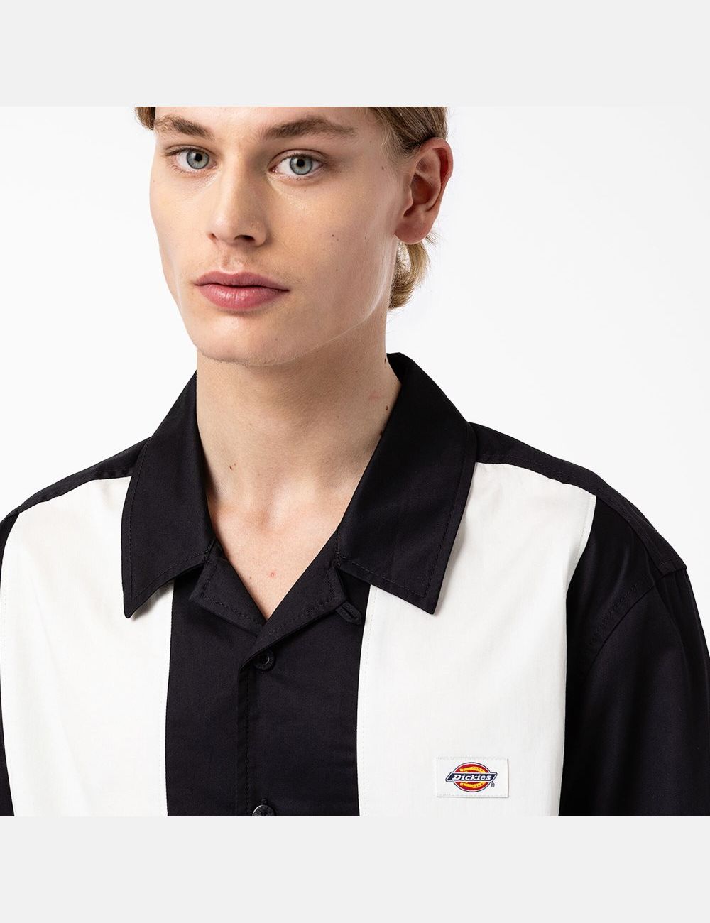 Black Dickies Westover Long Sleeve Shirt Button Up | 294TSLXPK