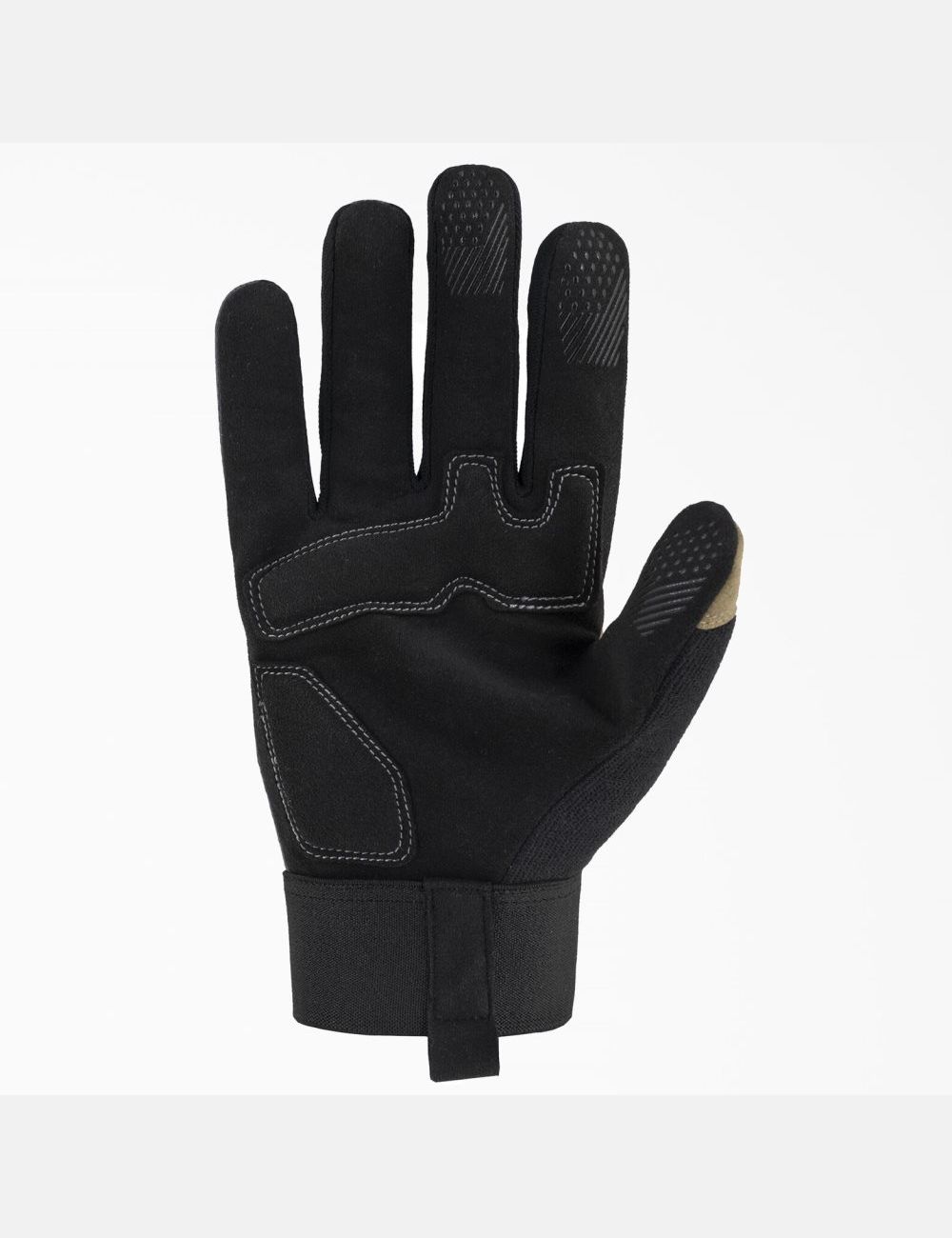 Black Gray Marled Dickies Performance Gloves | 406JRIDZO