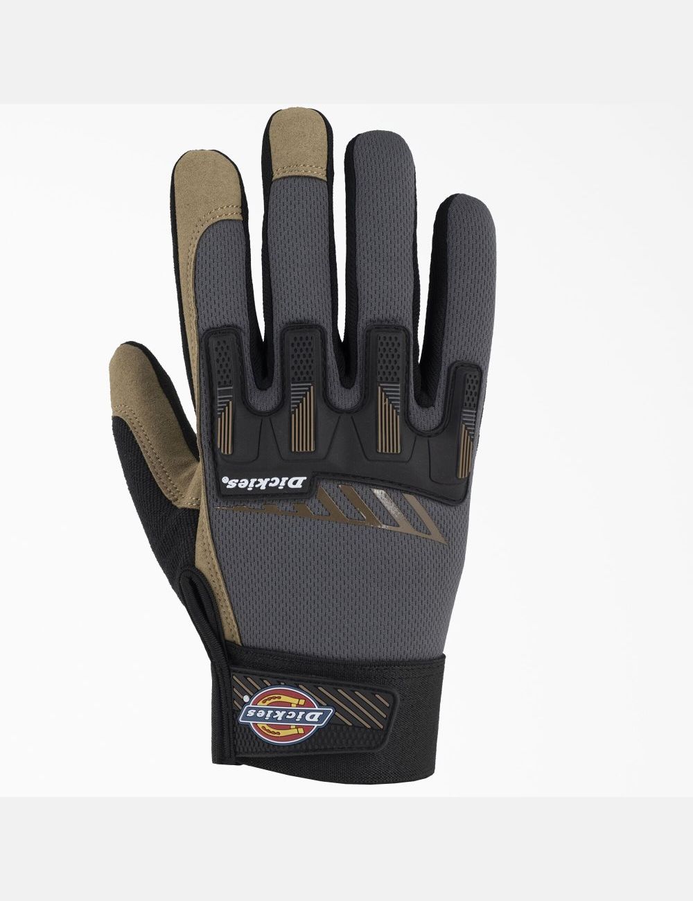 Black Gray Marled Dickies Performance Gloves | 406JRIDZO