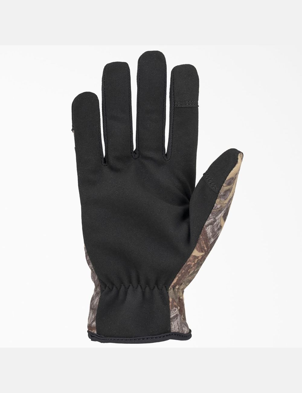 Black w/ Camo Dickies Camo Performance Winter Gloves | 913NEKVUB